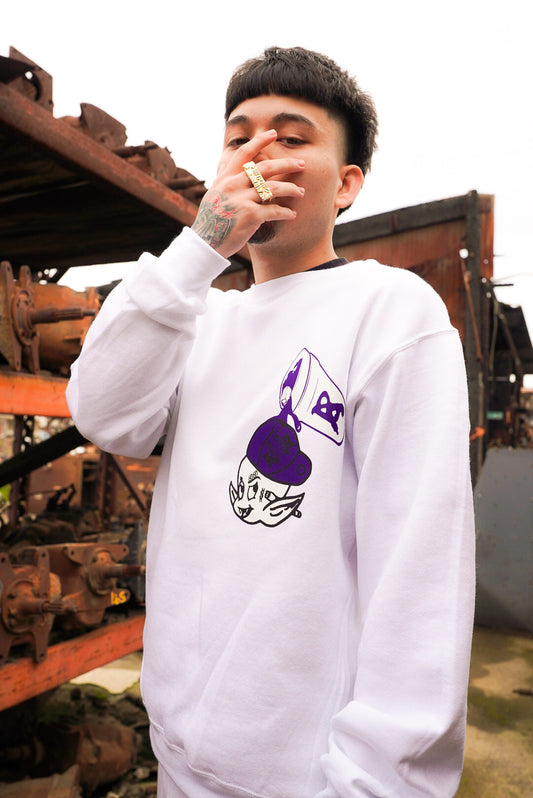 SCREW HEAD CREW NECK
